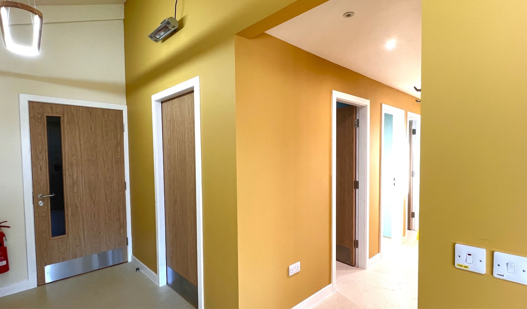 Hall corridors
