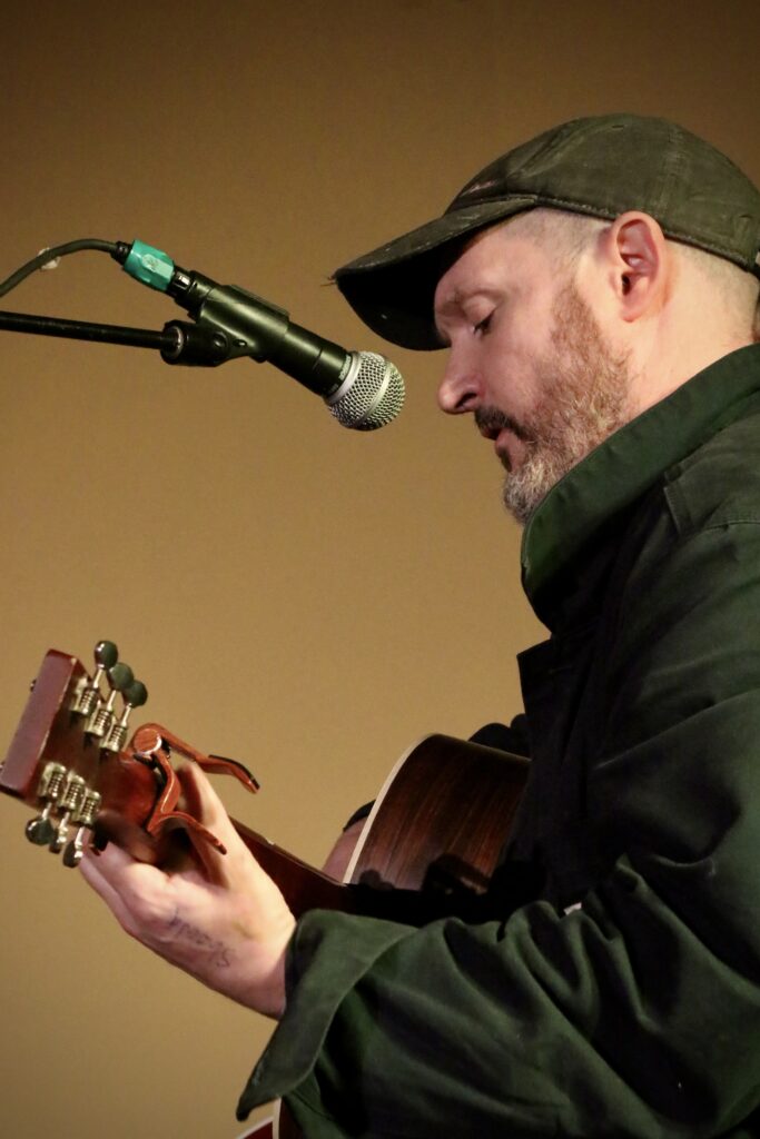 Donald Mackenzie on guitar at BayFest