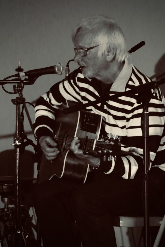 Don Mason on guitar