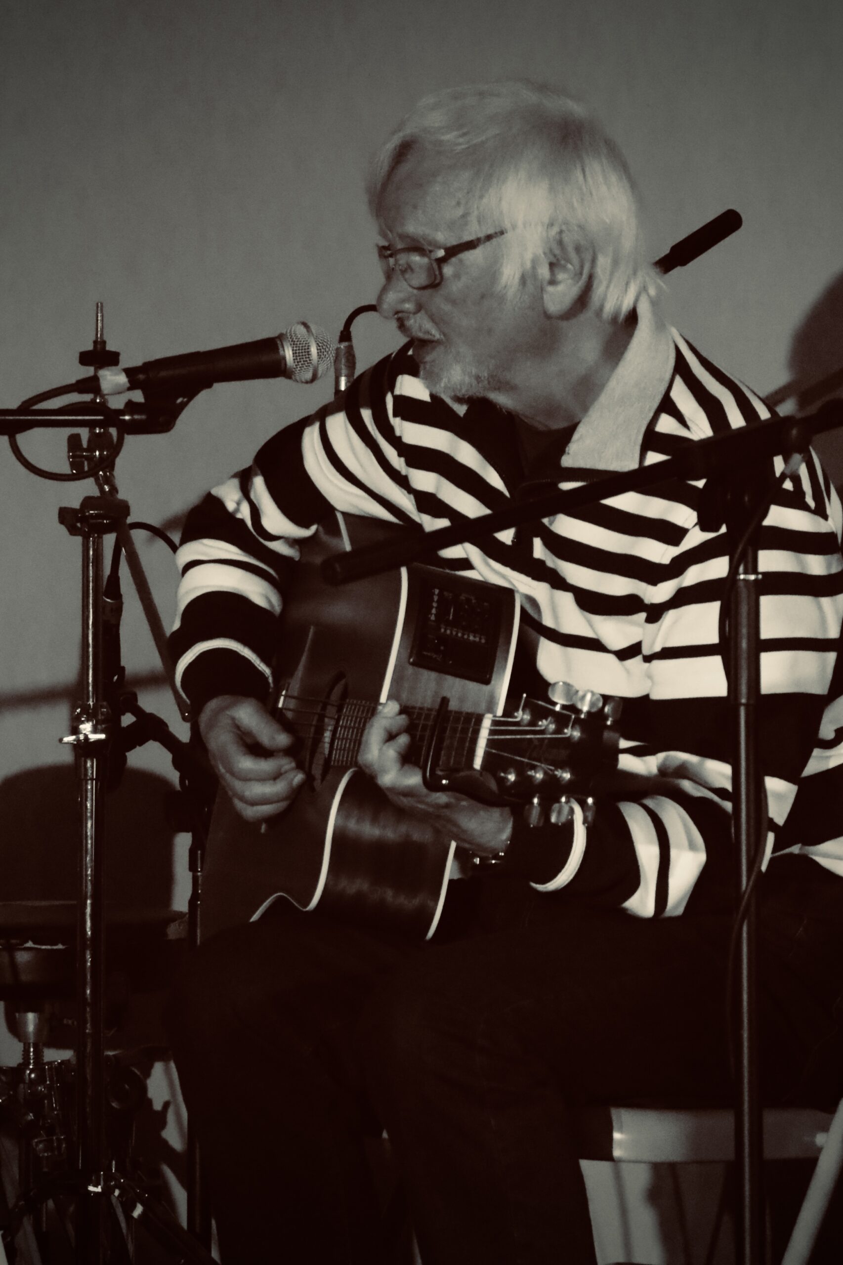 Don Mason on guitar